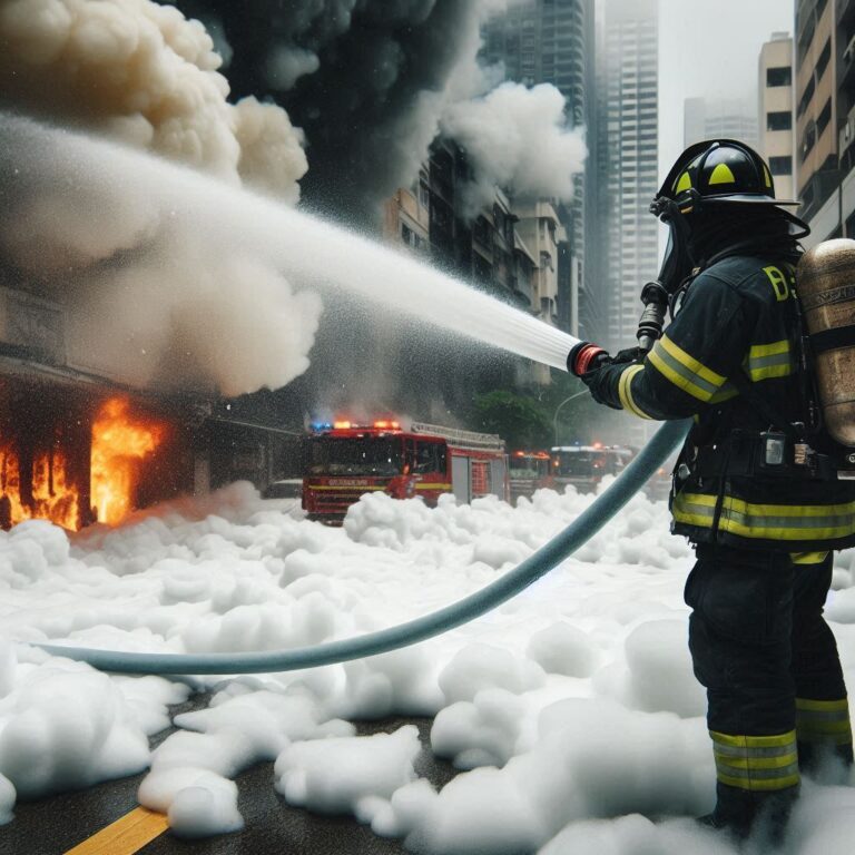 sistema espuma contra incendio